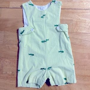 6-9M Alligator Smock